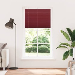 Store plissé rouge bordeaux 110x200 cm largeur du tissu 109,4cm 