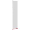 Store enrouleur occultant rouge largeur du tissu 55,7 cm 