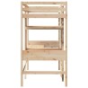 Cadre de lit superposé sans matelas 90x190cm bois de pin massif 