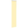 Store enrouleur occultant jaune largeur du tissu 55,7 cm 