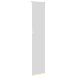 Store enrouleur occultant jaune largeur du tissu 55,7 cm 