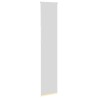 Store enrouleur occultant jaune largeur du tissu 55,7 cm 