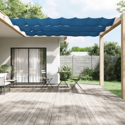 Auvent vertical Bleu 100x600 cm Tissu oxford 