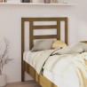 Tête de lit Marron miel 81x4x100 cm Bois massif de pin 