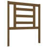 Tête de lit Marron miel 81x4x100 cm Bois massif de pin 