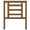 Tête de lit Marron miel 81x4x100 cm Bois massif de pin 