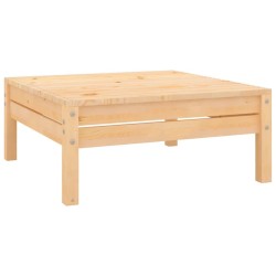 Salon de jardin 6 pcs Bois de pin massif 