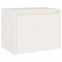 Meubles TV 7 pcs Blanc Bois massif de pin 