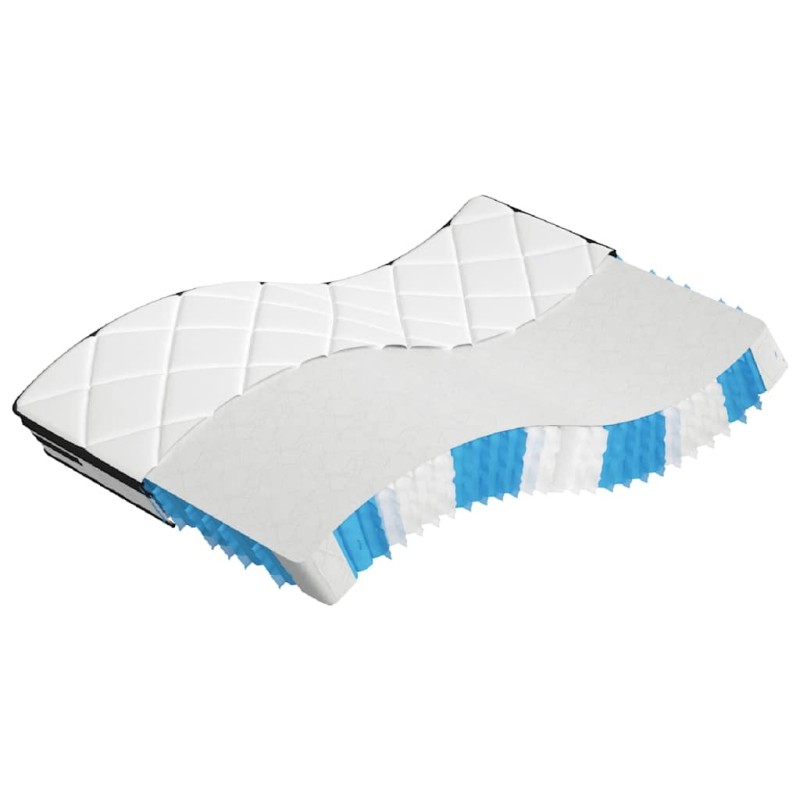 Matelas à ressorts ensachés moyen plus 140x200 cm 
