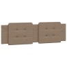Lit avec matelas cappuccino 180x200 cm similicuir 