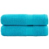 Essuie-mains de qualité supérieure SOLUND 2 pcs turquoise 