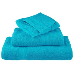 Essuie-mains de qualité supérieure SOLUND 2 pcs turquoise 