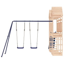 Aire de jeux d'extérieur bois de pin massif 