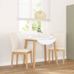 Chaises à manger coussins 2 pcs bois massif caoutchouc 