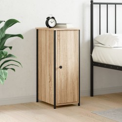 Table de chevet chêne sonoma 32x42x80 cm bois d'ingénierie 