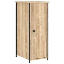 Table de chevet chêne sonoma 32x42x80 cm bois d'ingénierie 