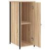 Table de chevet chêne sonoma 32x42x80 cm bois d'ingénierie 