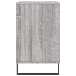 Armoire à chaussures Sonoma gris 102x36x60 cm Bois d'ingénierie 