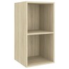 Ensemble de meubles TV 4 pcs Chêne sonoma Bois d'ingénierie 