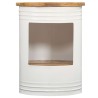 Table basse 43x55 cm Bois de manguier solide 