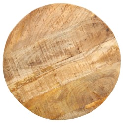 Table basse 43x55 cm Bois de manguier solide 