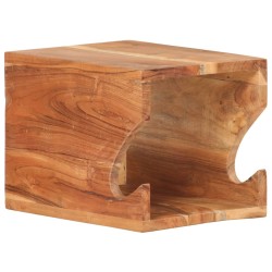 Support mural de vélos 35x25x25 cm Bois d'acacia massif 
