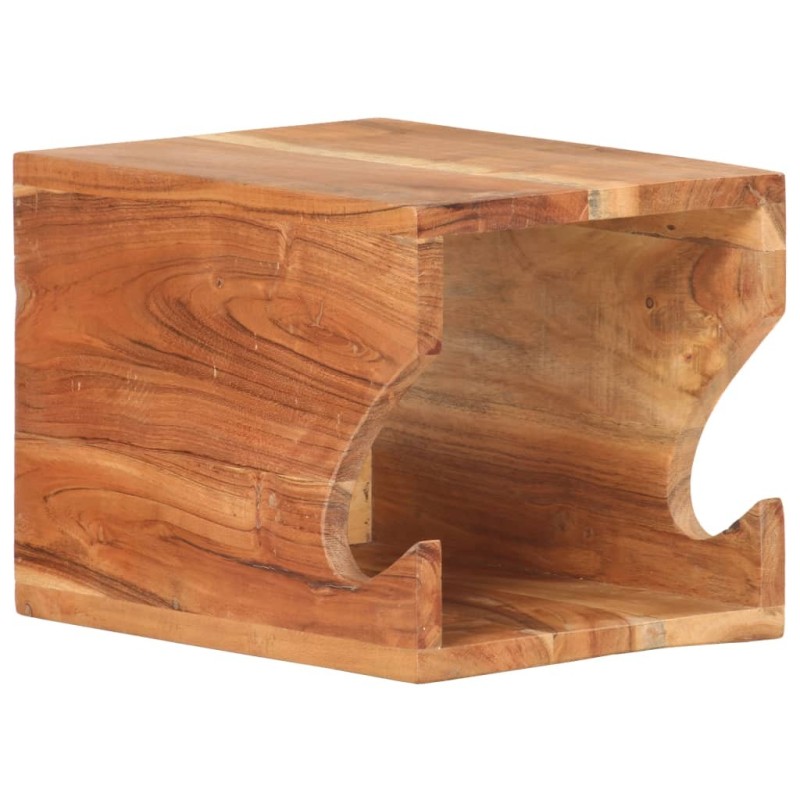 Support mural de vélos 35x25x25 cm Bois d'acacia massif 