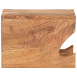 Support mural de vélos 35x25x25 cm Bois d'acacia massif 