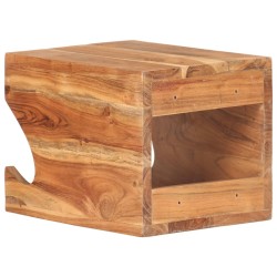 Support mural de vélos 35x25x25 cm Bois d'acacia massif 