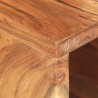Support mural de vélos 35x25x25 cm Bois d'acacia massif 