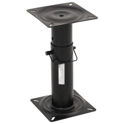 Siège de bateau avec piédestal hauteur réglable pivotant à 360° 