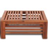 Couverture de support de parasol en bois 