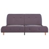 Cadre de lit sans matelas taupe tissu 180x200 cm 