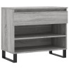Armoire à chaussures Sonoma gris 70x36x60 cm Bois d'ingénierie 