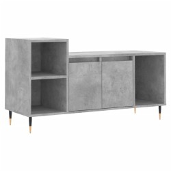 Meuble TV Gris béton 100x35x55 cm Bois d'ingénierie 