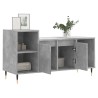 Meuble TV Gris béton 100x35x55 cm Bois d'ingénierie 