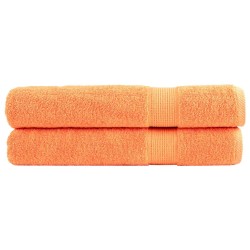 Serviettes de qualité supérieure SOLUND 2 pcs orange 600 g/m² 