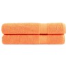 Serviettes de qualité supérieure SOLUND 2 pcs orange 600 g/m² 