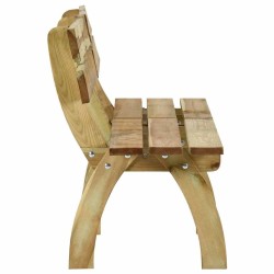 Banc de jardin 220 cm bois de pin imprégné 