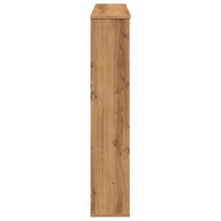 Cadre de cheminée chêne artisanal 100x20x100 cm bois ingénierie 