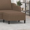 Repose-pied Marron 70x55x41 cm Tissu 