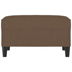 Repose-pied Marron 70x55x41 cm Tissu 
