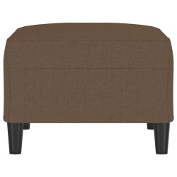 Repose-pied Marron 70x55x41 cm Tissu 