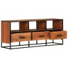 Meuble TV 110x30x45 cm Bois d'acacia massif 