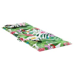 Coussins de chaise à dossier haut lot de 4 multicolore 