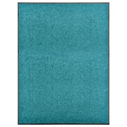 Paillasson lavable Cyan 90x120 cm 