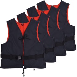 Aide à la flottabilité 4 pcs 50 N 30-50 kg Bleu marine 