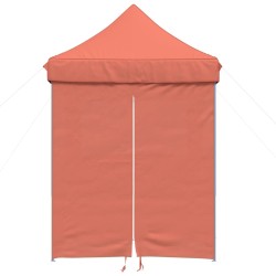 Tente de réception pliable escamotable avec 4 parois latérales 