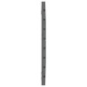 Tête de lit murale Gris 106x3x63 cm Bois massif de pin 