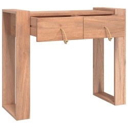 Table console 90x35x75 cm Bois de teck solide 